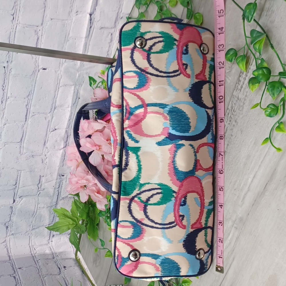 Coach Ikat Signature Vintage Carry All C1380-F24453 - Picture 8 of 15